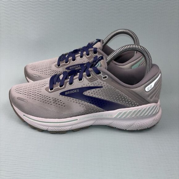 Brooks Adrenaline GTS 22 Running Shoes Women’s Size 6.5 WIDE 1203531D045 Gray - Picture 3 of 10
